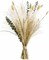 17” Natural Dried Flower Bouquet – Boho Pampas Grass Dried Floral Arrangement for Vase, Farmhouse Home Décor Indoor, Green Dried Flowers for Centerpiece Decoration